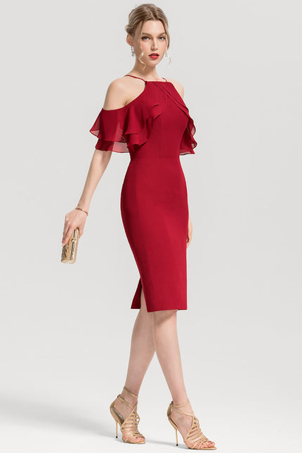 Robe Chic Cocktail Volants - gallery 2