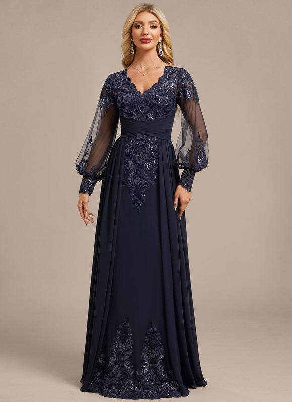 Robe De Soirée Chic Bleu - gallery 2