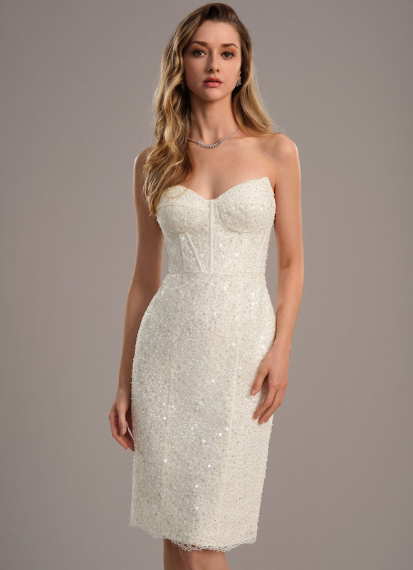 Robe Chic Courte Étoilée - gallery 4