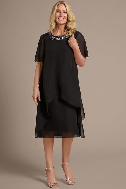 Robe Noire Chic Pour Mariage - gallery 3