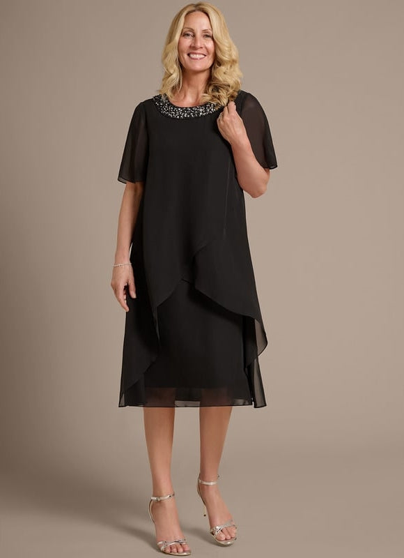 Robe Noire Chic Pour Mariage - gallery 3