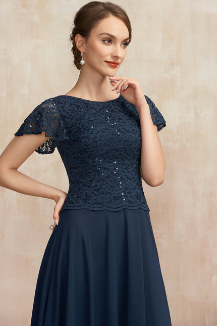 Robe Chic Rouge Élégant - gallery 1