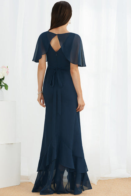 Robe Chic Mousseline Asymétrique - gallery 2