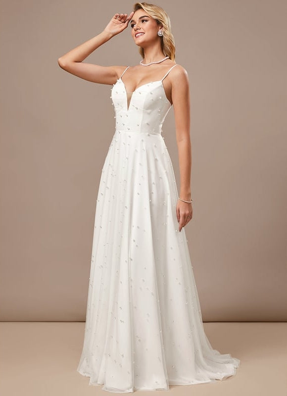 Robe Chic Perlée Légère - gallery 1