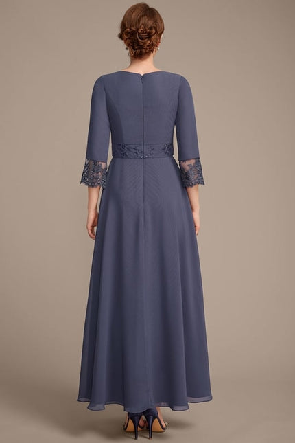 Robe Chic Bleu Nuit Chic - gallery 3