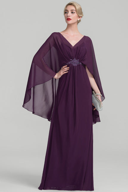 Robe Chic Plissée Améthyste