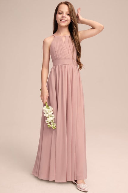 Robe Chic Rose Plissée - gallery 4