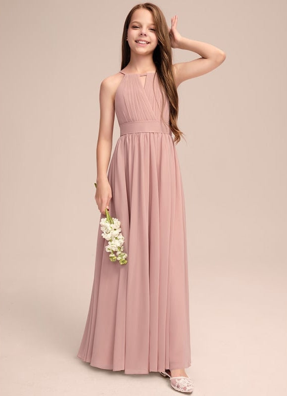 Robe Chic Rose Plissée - gallery 4