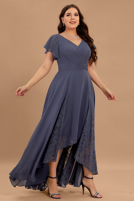 Robe Chic Aérienne Bordeaux - gallery 9