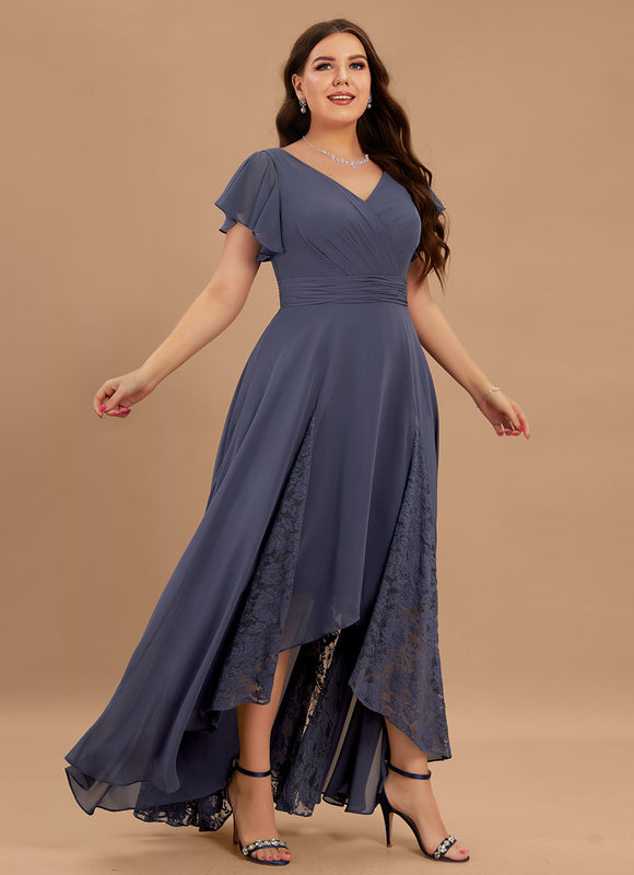 Robe Chic Aérienne Bordeaux - gallery 9