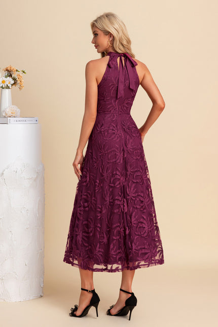 Robe Chic Mauve Florale - gallery 1