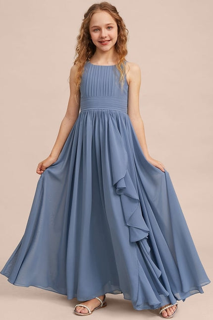 Robe Chic Aérienne Bleuâtre - gallery 2
