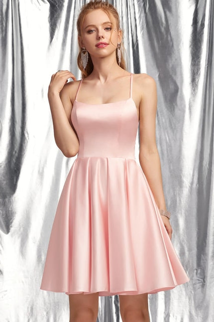 Robe Chic Satin Nuit Étoilée - gallery 4