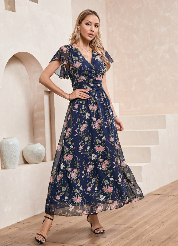 Robe Chic Fleurie Maxi - gallery 1