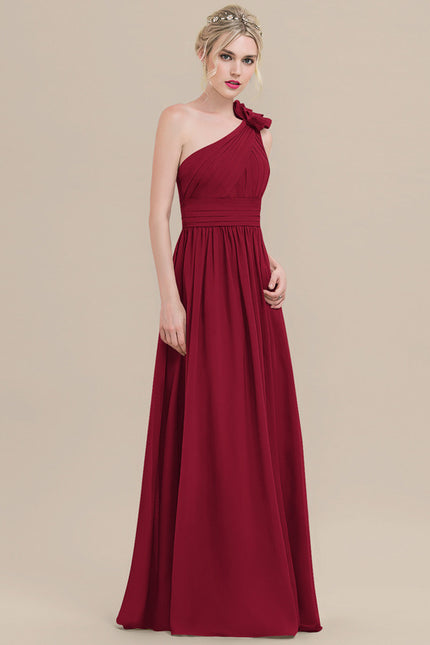 Robe Chic Rouge Profond Flottant - gallery 5