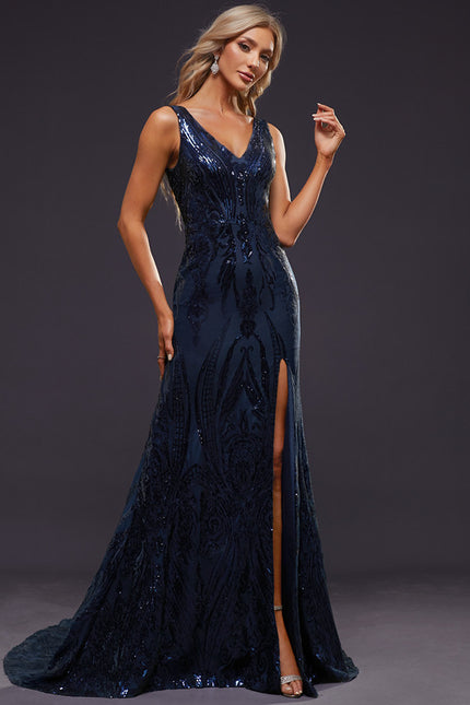 Robe Chic Sirène Pailletée - gallery 6