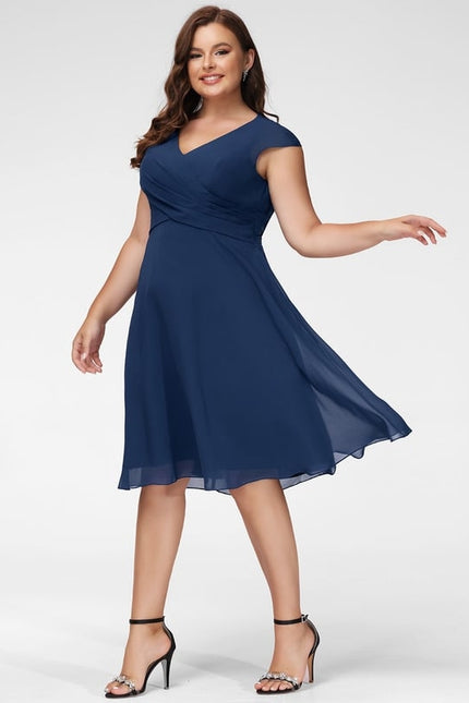 Robe Chic Cerise Flottante - gallery 5