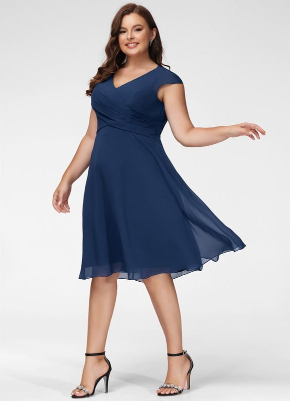 Robe Chic Cerise Flottante - gallery 5