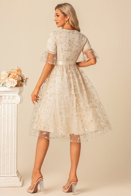 Robe Chic Tulle Fleurie - gallery 3