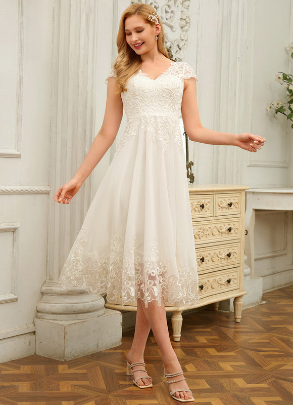 Robe Chic Dentelle Éclatante - gallery 1