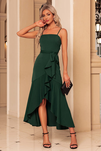 Robe Chic Émeraude Volante