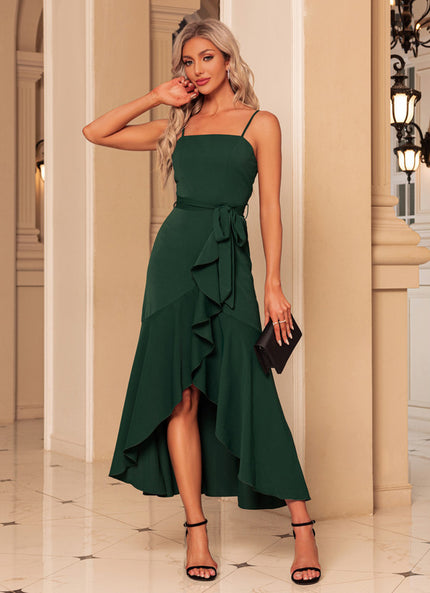 Robe Chic Émeraude Volante