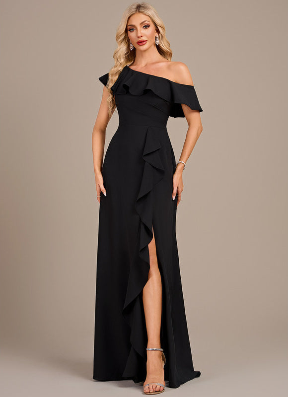 Robe Chic Volante Noire - gallery 2