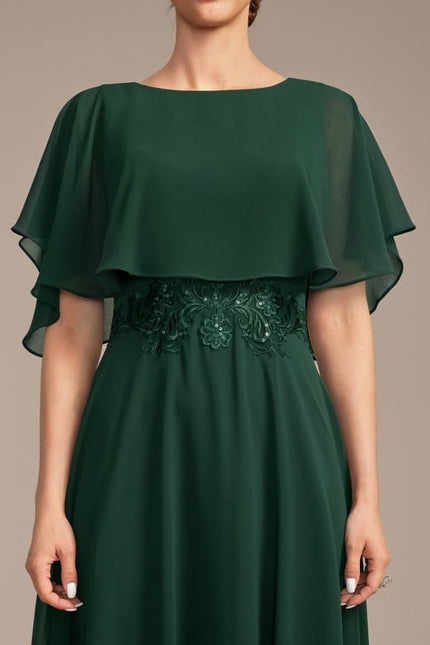 Robe Chic Émeraude Fluidité - gallery 7