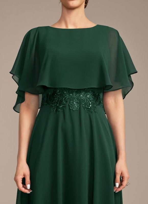 Robe Chic Émeraude Fluidité - gallery 7