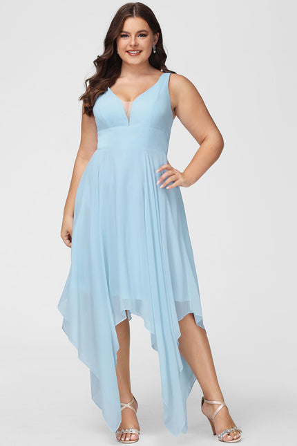 Robe Chic Fluide Bleu Nuit - gallery 9