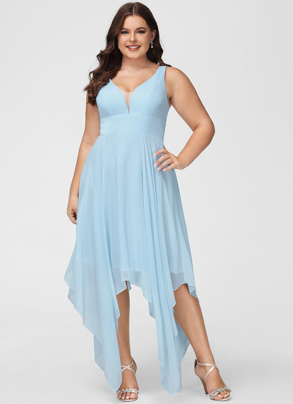 Robe Chic Fluide Bleu Nuit - gallery 9