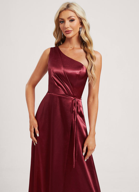 Robe Chic Rouge Satiné Chic - gallery 3