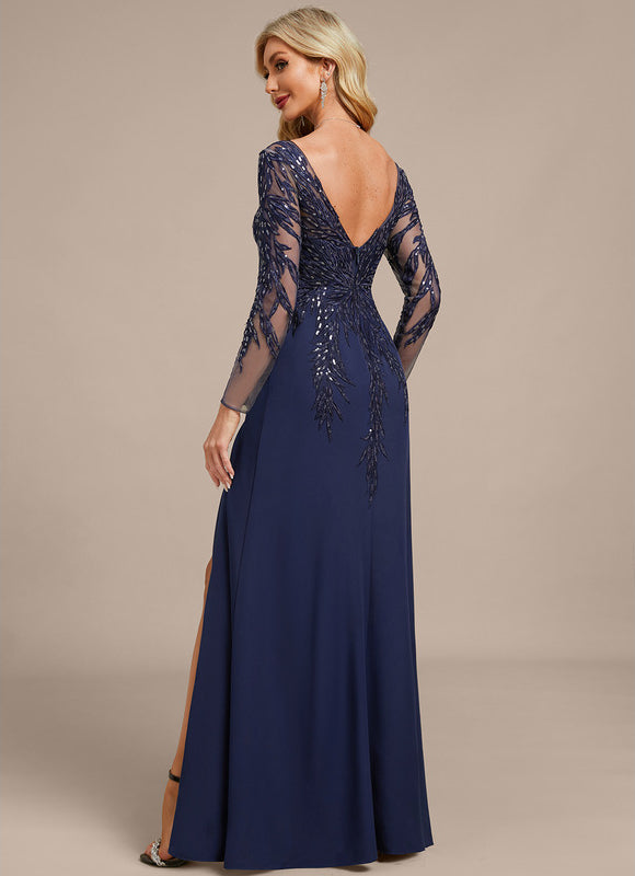 Robe Longue Droite Fluide Chic - gallery 6