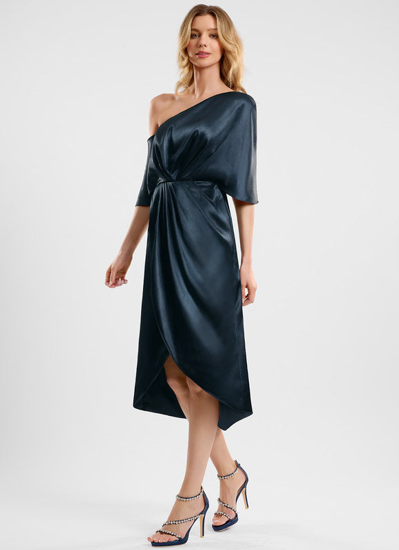 Robe Chic Satinée Innovante - gallery 3