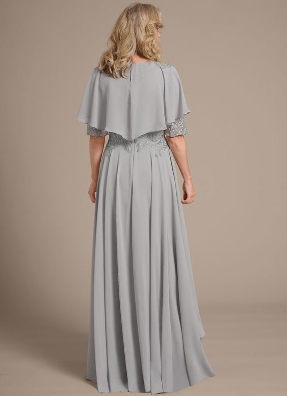 Robe Chic Grise Élégante - gallery 7