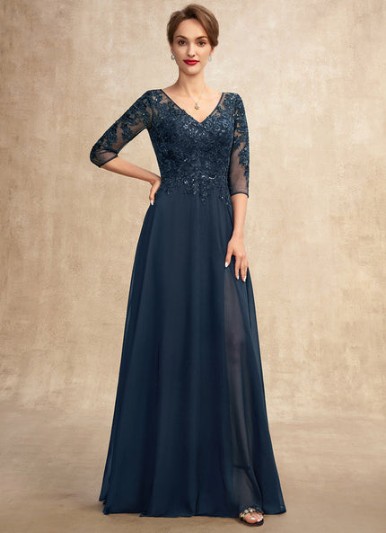 Robe Chic Longue Bleu Cobalt