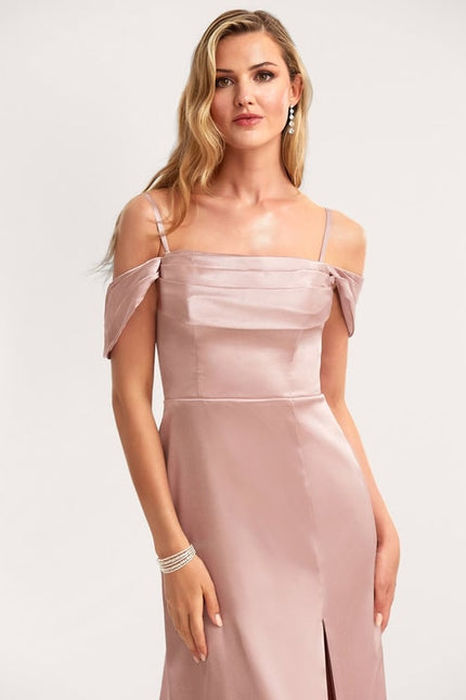 Robe Chic Satin Fluide - gallery 3