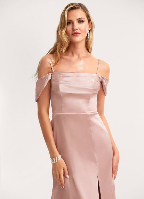 Robe Chic Satin Fluide - gallery 3