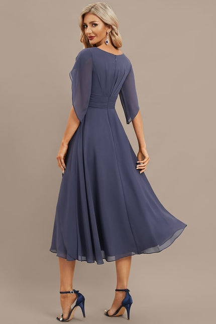Robe Chic Émeraude Flottante - gallery 5
