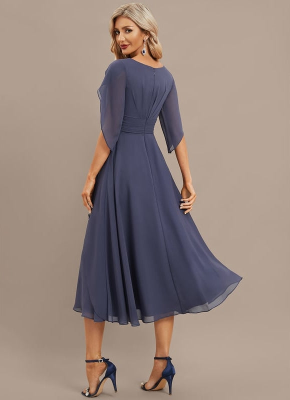 Robe Chic Émeraude Flottante - gallery 5