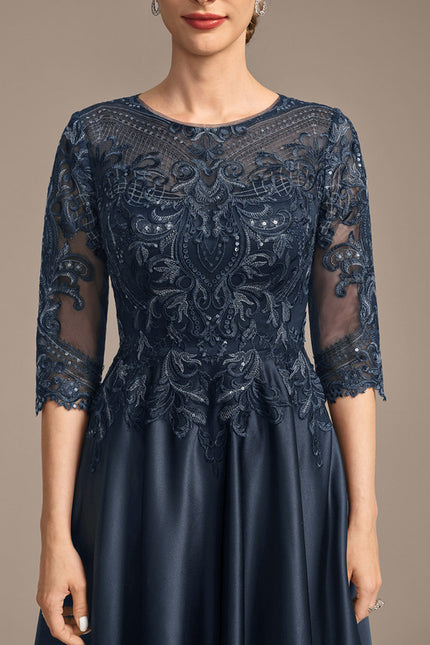 Robe Chic Satin Somptueux - gallery 7