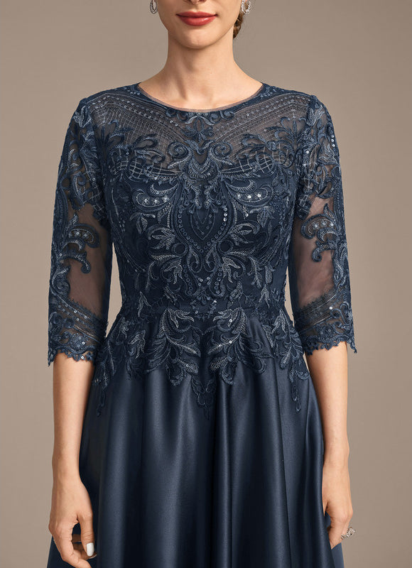 Robe Chic Satin Somptueux - gallery 7