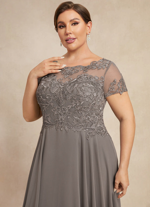 Robe Chic Illusion Grise - gallery 8