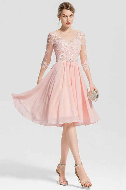 Robe Chic Rose Enchantée - gallery 1