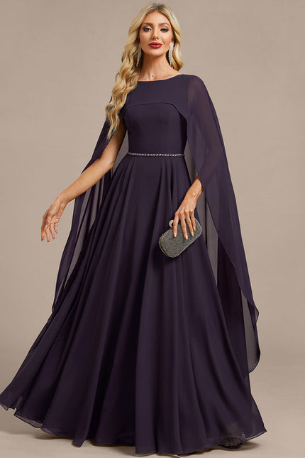 Robe De Soirée Chic Avec Manche