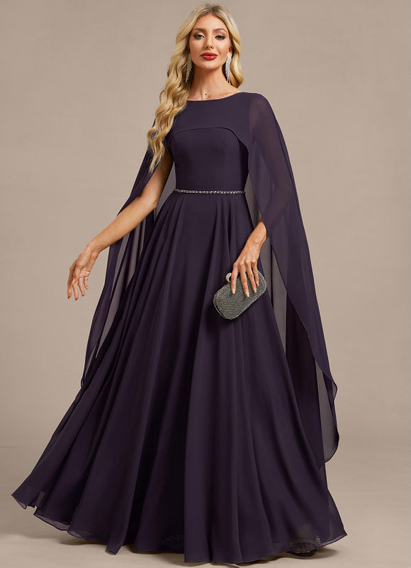 Robe De Soirée Chic Avec Manche
