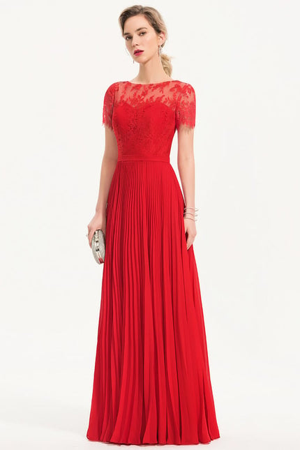Robe Chic Longue Plissée - gallery 1