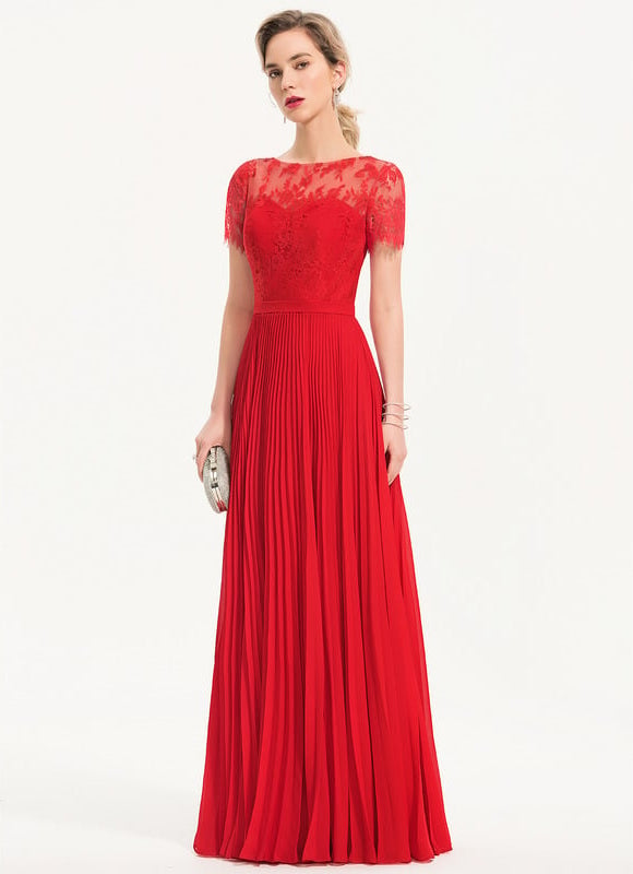 Robe Chic Longue Plissée - gallery 1