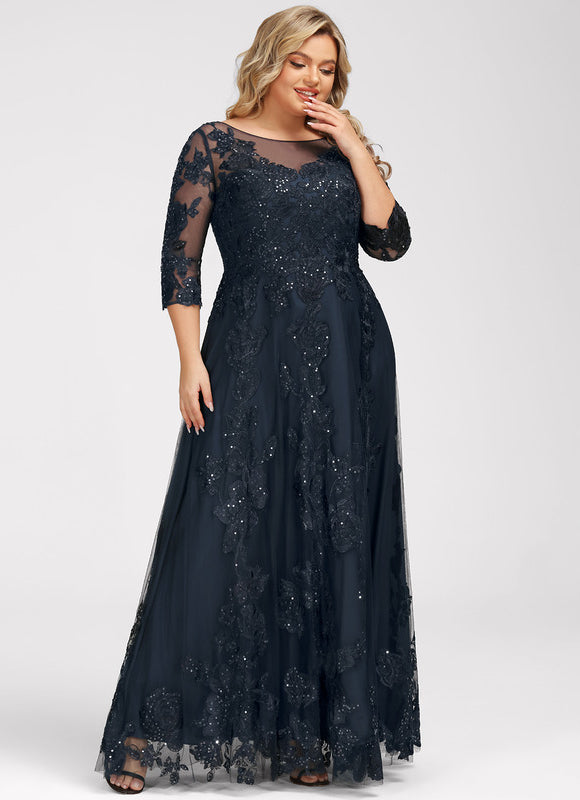Robe Chic Étoilée Marine - gallery 9
