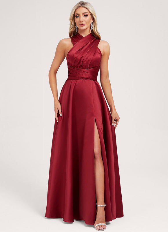Robe Chic Longue Décolleté Croisé - gallery 9